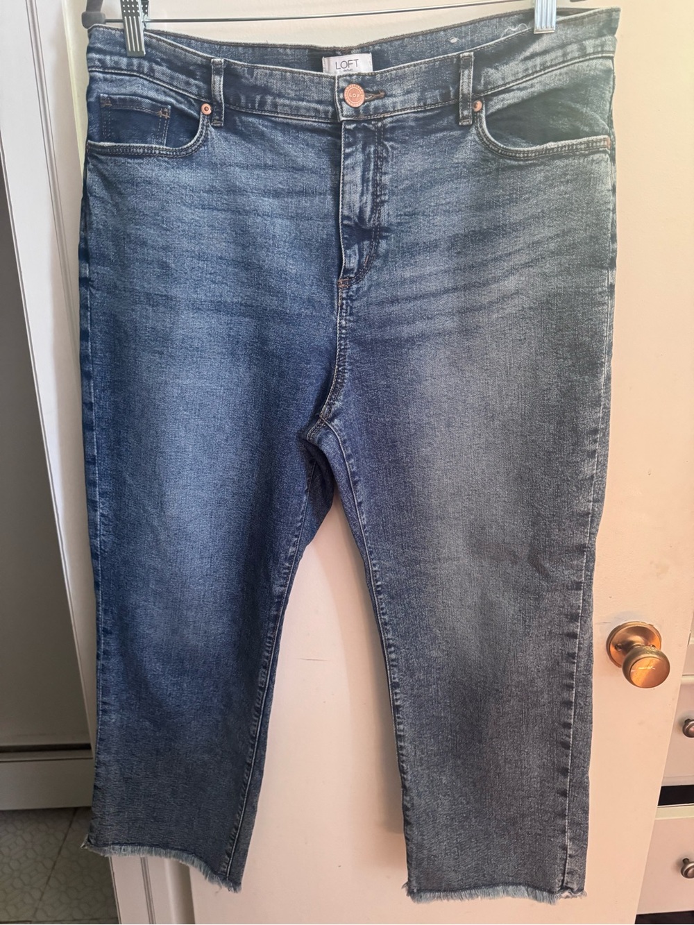 LOFT Denim Petite Jeans in Medium Blue Wash
